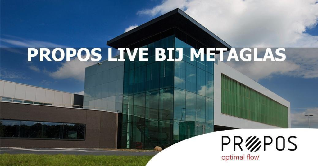PROPOS live bij Metaglas -