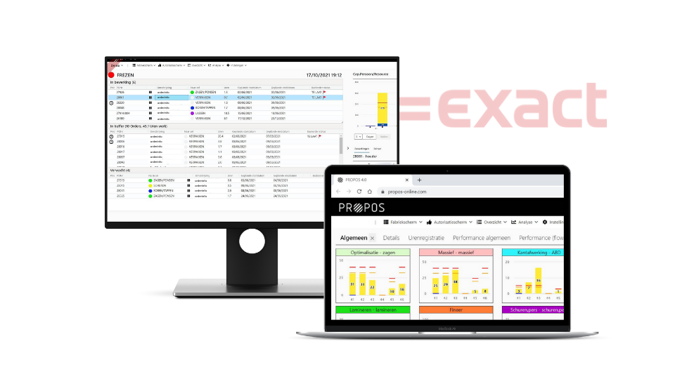 ERP Exact productieplanning -