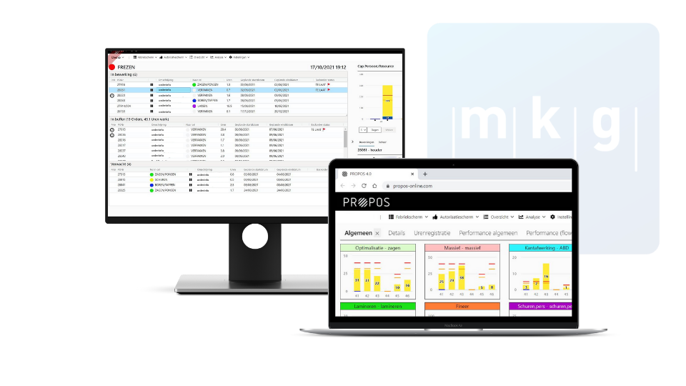 ERP MKG productieplanning -