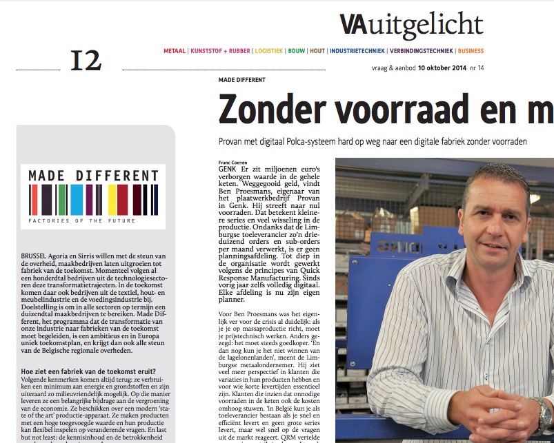 Provan met PROPOS naar een Factory of the Future 9 - provan propos digital polca vraag&aanbod